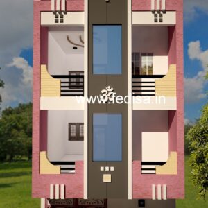 House front design new house design duplex house design Model No - 0504
