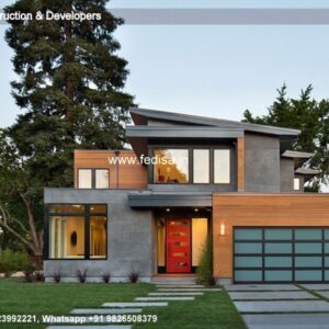 House front design new house design duplex house design Model No - 0504