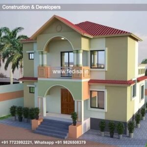 House front design new house design duplex house design Model No - 0508