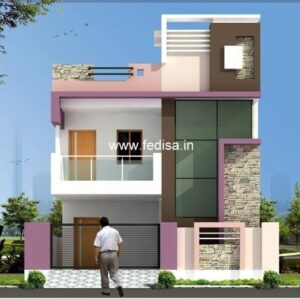 House front design new house design duplex house design Model No - 0509