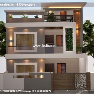 House front design  new house design duplex house design Model No - 0510