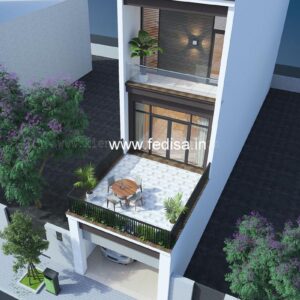 House front design  new house design duplex house design Model No - 0509