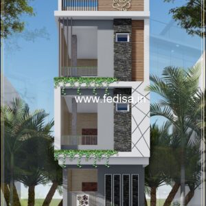 House front design  new house design duplex house design Model No - 0510