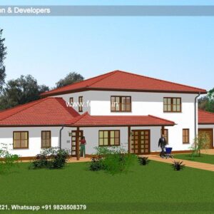 House front design  new house design duplex house design Model No - 0510