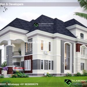 House front design  new house design duplex house design Model No - 0512