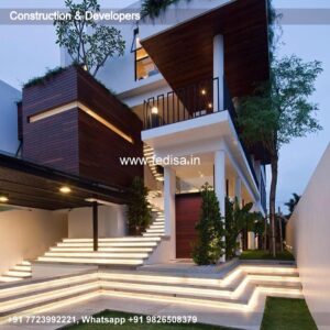 House front design  new house design duplex house design Model No - 0514