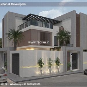 House front design  new house design duplex house design Model No - 0515