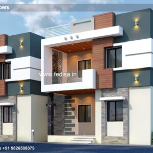 House front design  new house design duplex house design Model No - 0516
