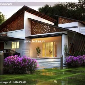 Bungalow house design most expensive house contemporary house Model No - 0518