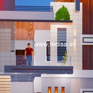 House front design  new house design duplex house design Model No - 0519