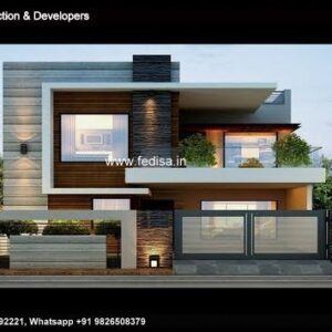 House front design  new house design duplex house design Model No - 0522