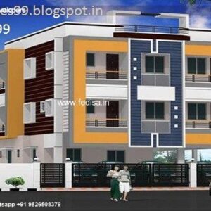 House front design  new house design duplex house design Model No - 0522