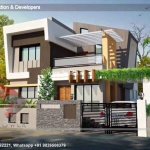 House front design  new house design duplex house design Model No - 0523