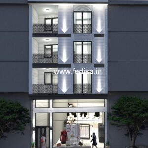 House front design  new house design duplex house design Model No - 0523