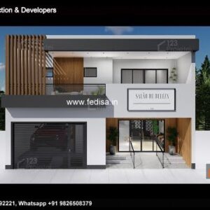 House front design  new house design duplex house design Model No - 0525