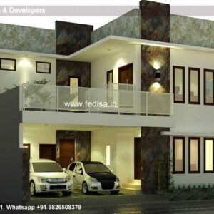 House front design  new house design duplex house design Model No - 0528