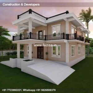 House front design  new house design duplex house design Model No - 0528