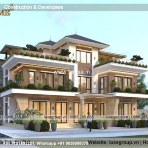 Luxury house house design modern house design -Model No - 0529