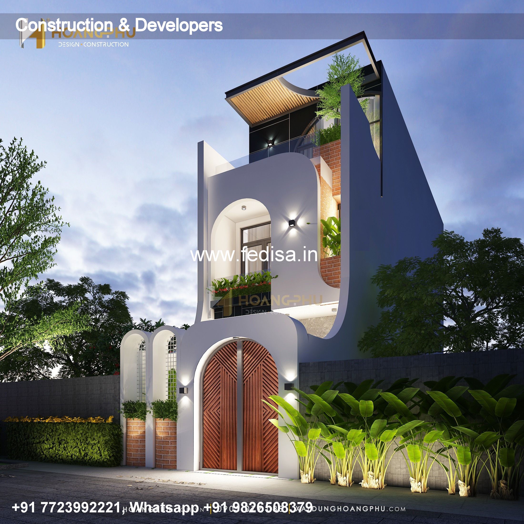 Luxury house house design modern house design -Model No - 0533