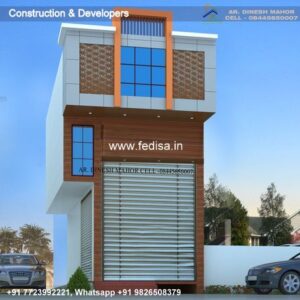House front design  new house design duplex house design Model No - 0532