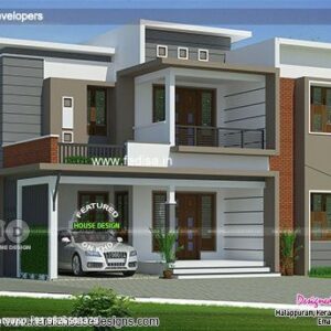 House front design  new house design duplex house design Model No - 0534