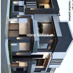 House front design  new house design duplex house design Model No - 0535