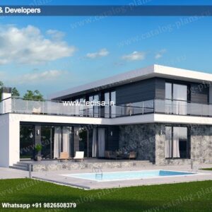 Luxury house house design modern house design -Model No - 0534