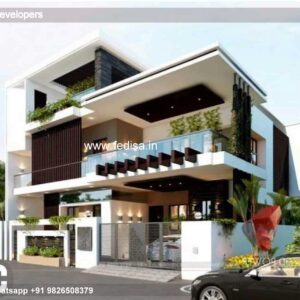House front design  new house design duplex house design Model No - 0535