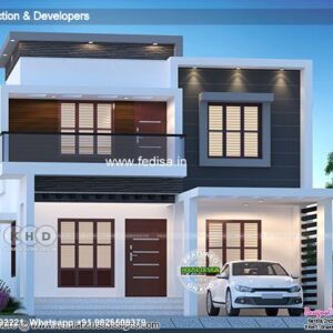 Bungalow house design most expensive house contemporary house Model No - 0535