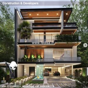 Bungalow house design most expensive house contemporary house Model No - 0536