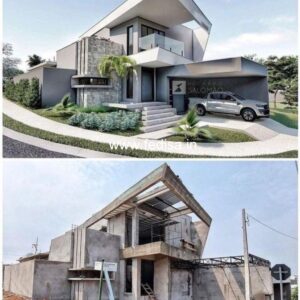 Luxury house house design modern house design -Model No - 0537