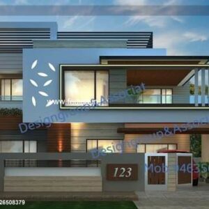 House front design new house design duplex house design Model No - 0537