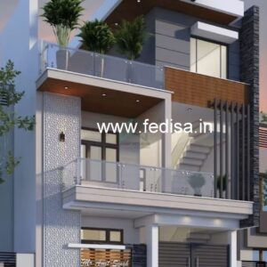 House front design new house design duplex house design Model No - 0540