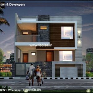 House front design new house design duplex house design Model No - 0540