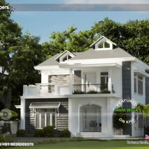 Luxury house house design modern house design -Model No - 0544