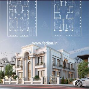 Luxury house house design modern house design -Model No - 0543