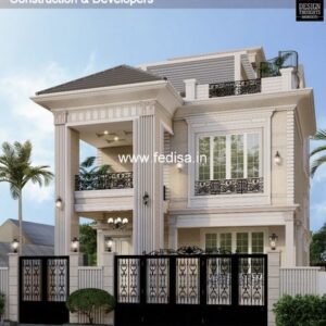 House front design  new house design duplex house design Model No - 0546