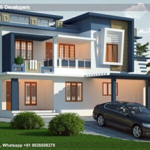 House front design  new house design duplex house design Model No - 0549