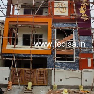 House front design  new house design duplex house design Model No - 0552