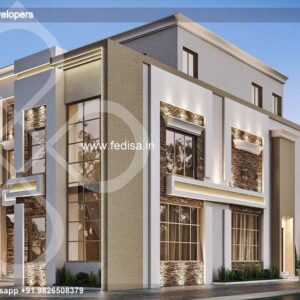 House front design  new house design duplex house design Model No - 0551