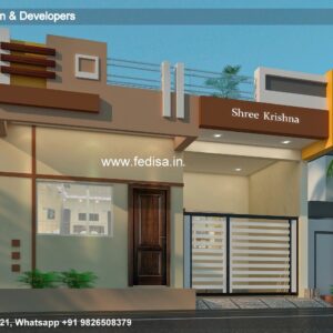 House front design  new house design duplex house design Model No - 0554