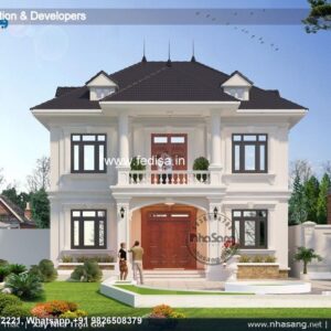Luxury house house design modern house design -Model No - 0558
