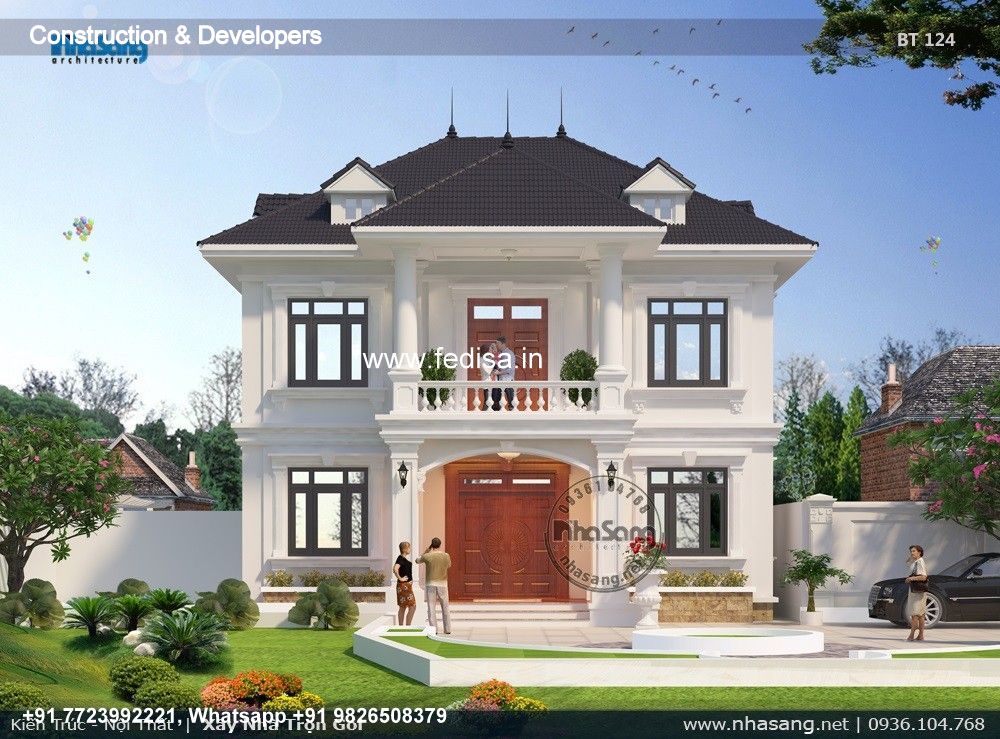 Luxury house house design modern house design -Model No - 0558