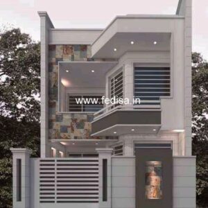 House front design  new house design duplex house design Model No - 0558