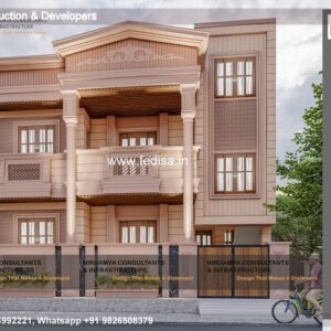 House front design  new house design duplex house design Model No - 0556