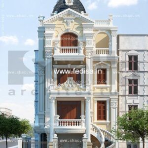 House front design  new house design duplex house design Model No - 0562