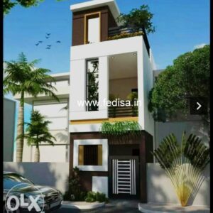 House front design  new house design duplex house design Model No - 0562