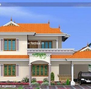 House front design new house design duplex house design Model No - 0564