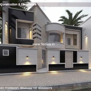 House front design new house design duplex house design Model No - 0564