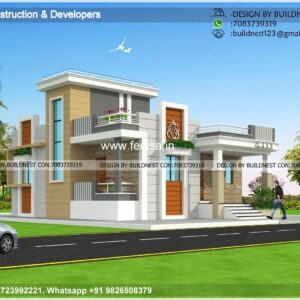 House front design new house design duplex house design Model No - 0566